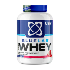 Протеин USN Blue Lab 100% Whey Premium Protein 2 kg raspberry ripple