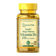 Vitamin D3 250 mcg (100 softgels) Puritan's Pride