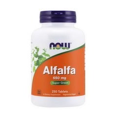 Люцерна Now Foods Alfalfa 650 mg (250 tab)