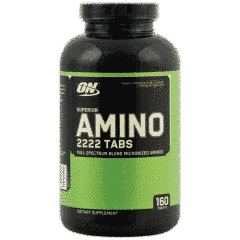 Амінокислоти Amino 2222 (tabs 160) Optimum Nutrition