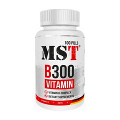 Комплекс витаминов группы Б МСТ / MST B300 Vitamin 100 pills / таблеток