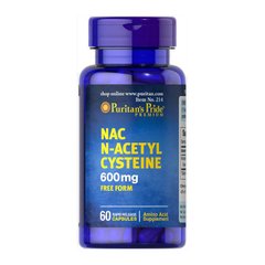 NAC N-Acetyl Cysteine 600 mg (60 caps) Puritan's Pride
