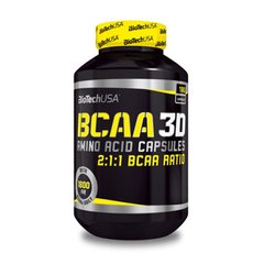 Аминокислота BCAA 3D (180 caps) BioTech
