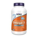 Омега 3 рыбий жир Now Foods Omega-3 Molecularly Distilled (200 fish softgels)