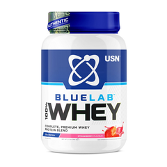Протеїн USN Blue Lab 100% Whey Premium Protein 908 g strawberry