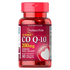 Q-SORB Co Q-10 200 mg (30 softgels) Puritan's Pride