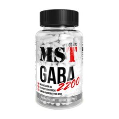 Габа (гамма-аминомасляная кислота) MST GABA 2200 (100 caps)