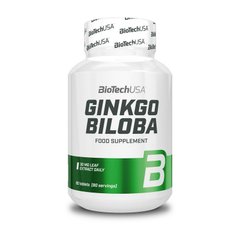 Экстракт Гинкго Билоба BioTech Ginkgo Biloba 80 мг (90 tabs)