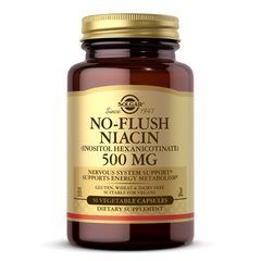 Ниацин Solgar No-Flush Niacin 500 mg (50 veg caps)