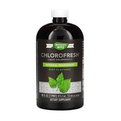 Жидкий хлорофилл Nature's way Chlorofresh Liquid Chlorophyll (473 ml) mint