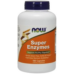 Super Enzymes (caps 180) NOW