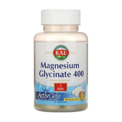 Глицинат Магния KAL Magnesium Glucinate 400 (60 softgels)