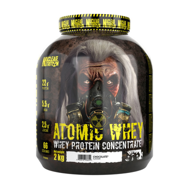 Протеїн сироватковий концентрат Nuclear Nutrition Atomic Whey Protein Concentrate 2 kg Шоколад