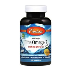 Elite Omega 3 (60 soft gels, lemon)