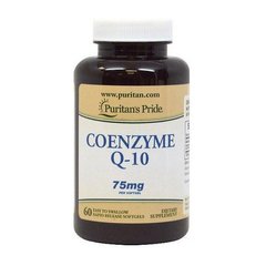 Coenzyme Q-10 75 mg (60 softgels) Puritan's Pride