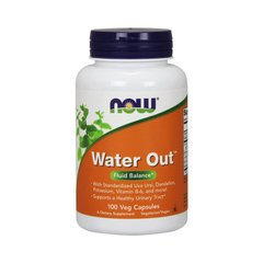 Натуральный диуретик для здоровья мочеполового тракта Now Foods Water Out (100 veg caps)