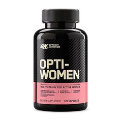 Комплекс витаминов и минералов для женщин Опти Вумен Оптимум Нутришн / Opti-Women Optimum Nutrition 120 капсул