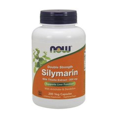 Силимарин двойной концентрации Now Foods Double Strength Silymarin 300 mg (200 veg caps)