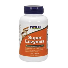 Супер комплекс ферментов Now Foods Super Enzymes (90 tabs)