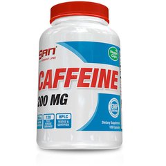 Безводний кофеїн САН / SAN Caffeine 200 mg (120 caps)