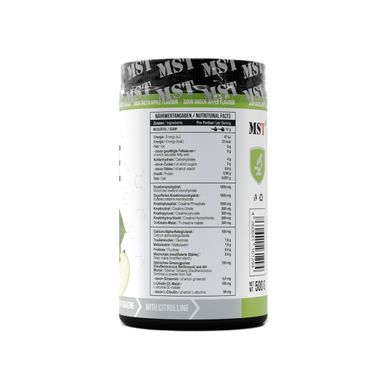 MST Creatine Kick (500 g) sour green apple