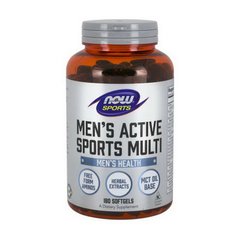 Витаминно-минеральный комплекс для мужчин Now Foods Men's Active Sports Multi (180 caps)