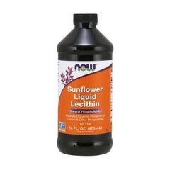 Жидкий лецитин подсолнечника Now Foods Sunflower Liquid Lecithin (473 ml)