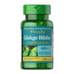 Ginkgo Biloba 60 mg (120 tab) Puritan's Pride
