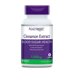 Экстракт корицы Натрол / Natrol Cinnamon Extract 1,000 mg (80 tab)