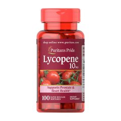 Лікопін Пуританс Прайд / Puritan's Pride Lycopene 10 mg (100 softgels)