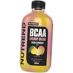 Энергетический напиток c аминокислотами БЦАА Nutrend BCAA Energy Drink 330 ml yuzu & apricot