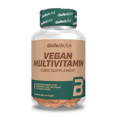12 вітамінів + 10 мінералів комплекс для веганів BioTech Vegan Multivitamin (60 tab)