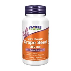Экстракт виноградных косточек Now Foods Grape Seed 250 mg extra strength (90 veg caps)