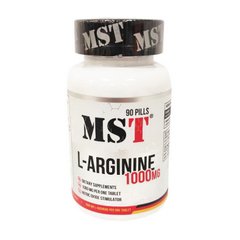 Аминокислота Л Аргинин MST L-Arginine 1000 (90 pills)