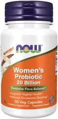 Пробиотик для женщин Now Foods Women`s Probiotic 20 Billion 50 вег капсул