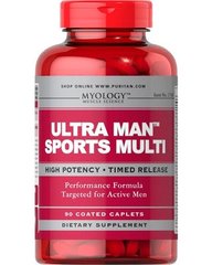 Ultra Man Sports Multi (90 caplets) Puritan's Pride