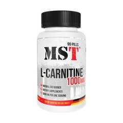 Жиросжигатель Л-Карнитин MST L-Carnitine 1000 (90 pills)