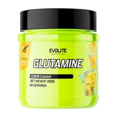 Глютамін Evolite Nutrition Glutamine 400 g lemon