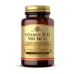 Витамин Б12 Солгар / Solgar Vitamin B 12 500 mcg (100 veg caps)
