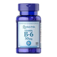 Vitamin B-6 50 mg (100 tablets) Puritan's Pride