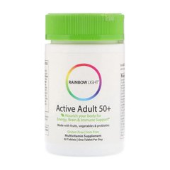 Комплекс витаминов и антиоксидантов Rainbow Light Active Adult 50+ (30 tab)