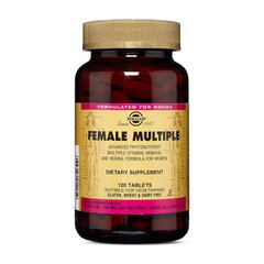Комплекс вітамінів для жінок Solgar Female Multiple 120 таблеток