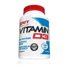 Vitamin D3 1000 IU (180 softgels) SAN