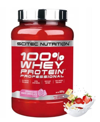 Сироватковий протеїн Whey Protein Professional (920 g) 100% Scitec Nutrition strawberry white chocolate