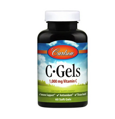 Витамин С Carlson Labs C-Gels 1000mg (60 soft gels)