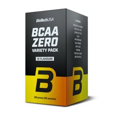 Амінокислота Бцаа BioTech Bcaa zero variety pack (20 sachets)