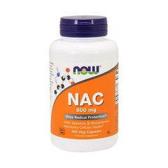 NAC 600 mg (100 veg caps) NOW