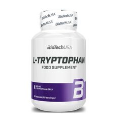 Амінокислота Л-триптофан BioTech L-Tryptophan (60 caps)