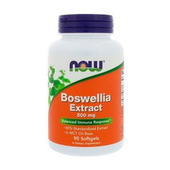 Екстракт босвелії Now Foods Boswellia extract 500 мг 90 капсул
