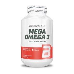 Рыбий жир BioTech Mega Omega 3 (180 caps)